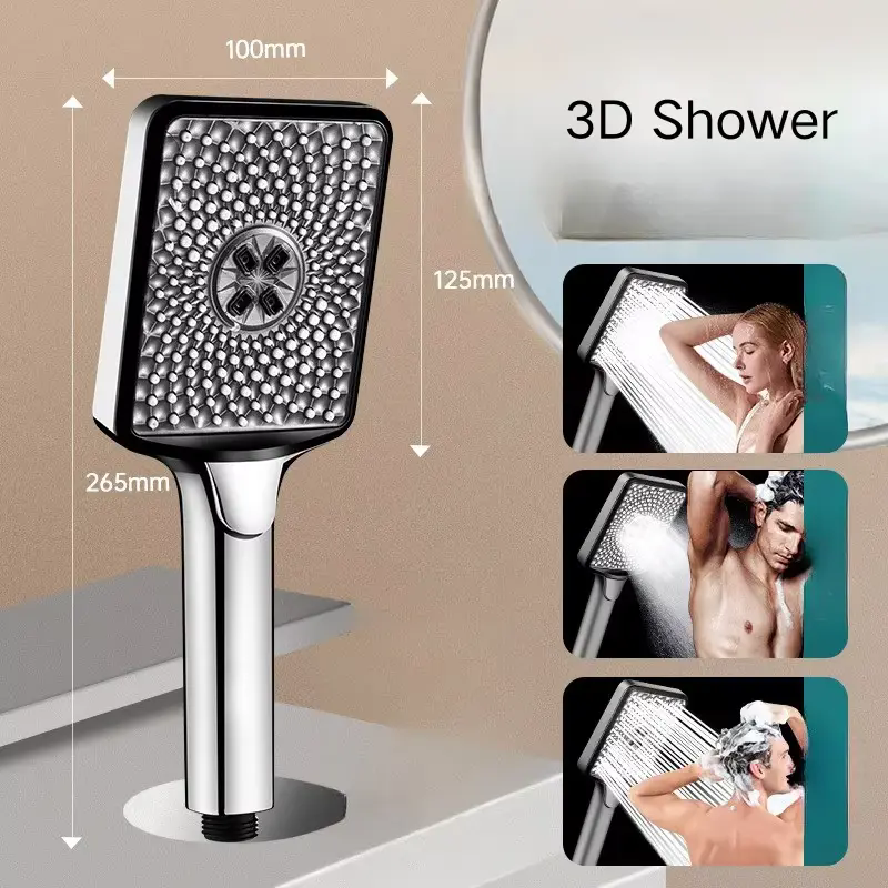 Kuidas 3D-käsidušš täiustab kaasaegset vannitoa kasutuskogemust?