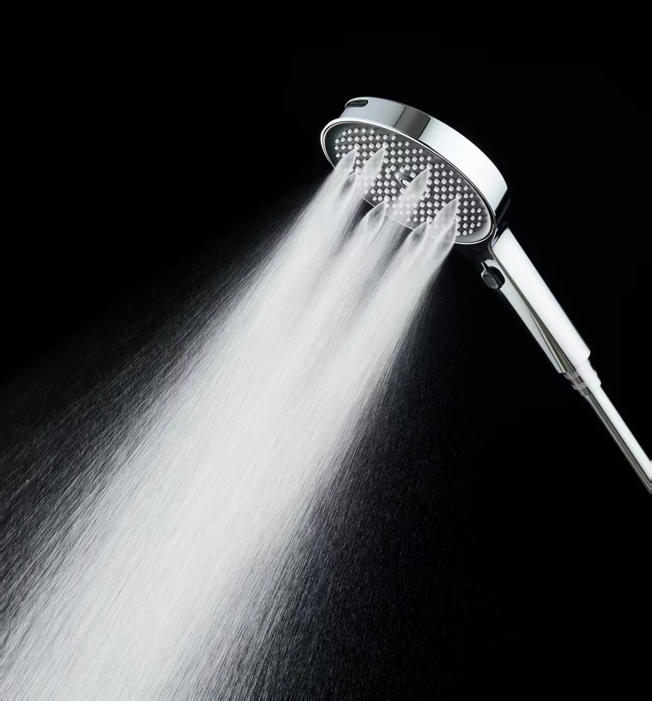 High Pressure Stepless Speed Change Handheld Shower Head
